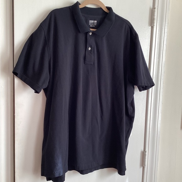 Lands' End Outfitters Black Polo size 3XL - Picture 1 of 3